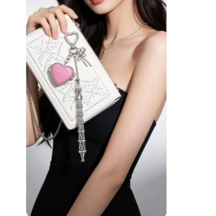 Authentic The Alchemical Veil: Ethereal Pink Lipstick Amulet of Heart and Passion