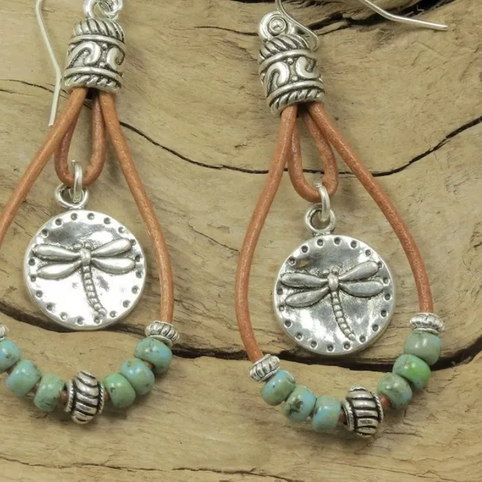 Authentic Wings of the Ethereal: Dragonfly Talismans of Turquoise Wisdom