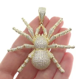 Authentic The Weaver of Destiny: Gold-Plated Sterling Silver Spider Talisman