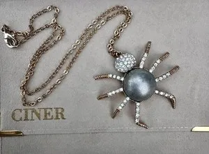 Authentic The Weaver of Fate: Golden Arachnid Amulet