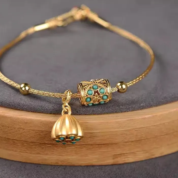 Authentic The Gilded Lotus of the Celestial Palace Bracelet