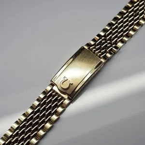 Authentic Eternal Radiance: 18mm Gold‑Plated Mesh Bracelet of Celestial Harmony