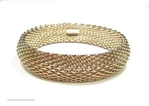 Authentic The Golden Weave Somerset Mesh Bangle