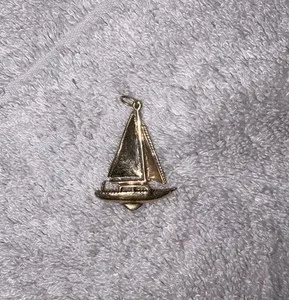 Authentic The Golden Voyager Sailboat Talisman