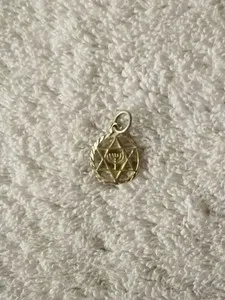 Authentic The Sanctuary Relic: Vintage Gold-Plated Devotional Pendant