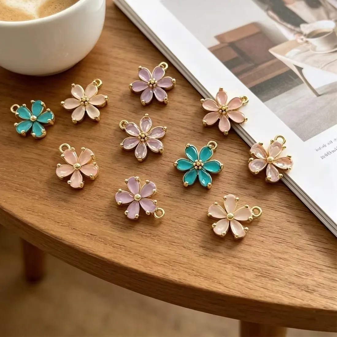 Authentic Golden Petals of Eternal Bloom: Sacred Floral Talismans