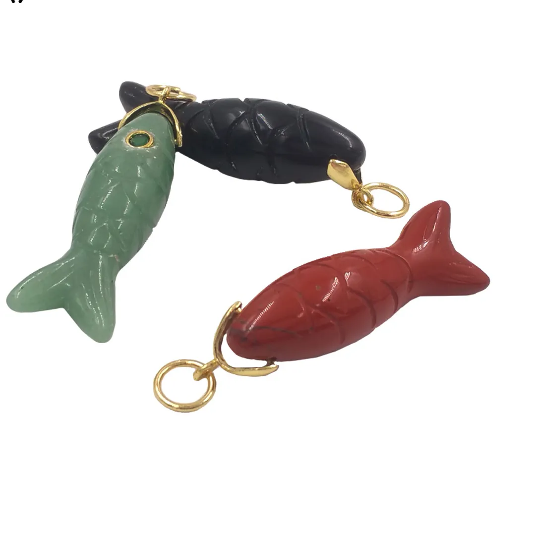 Authentic The Azure Current Crystal Fish Talisman