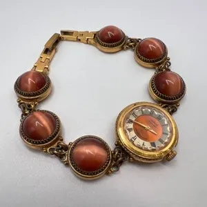 Authentic The Golden Gaze of Chaika: Soviet Vintage Timekeeper of the Feline Eye