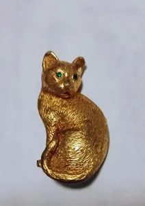 Authentic The Gilded Feline: An Enigmatic Dior Visionary Brooch