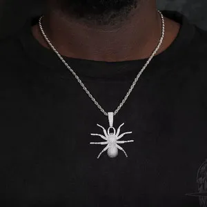Authentic The Weaver of Fate: Celestial Moissanite Spider Amulet