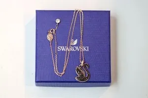 Authentic The Obsidian Swan: A Talisman of Grace and Shadow