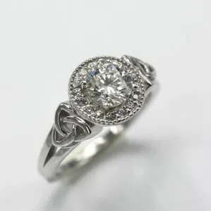 Authentic The Trinity Halo: A Radiant Vessel of Eternal Union