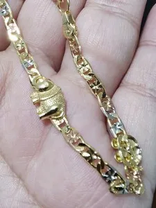Authentic Beautiful Elephant Bracelet 18k Gold Plated Oro Laminado