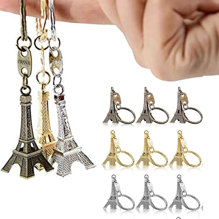 Authentic The Parisian Horizon: 10-Piece Retro Eiffel Tower Talisman Set