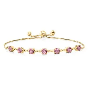 Authentic Radiant Rose Aura 18K Gold-Plated Celestial Bracelet