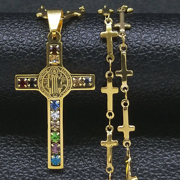 Authentic Radiant Sanctuary: The Golden Cross and Saint Benedict Talisman