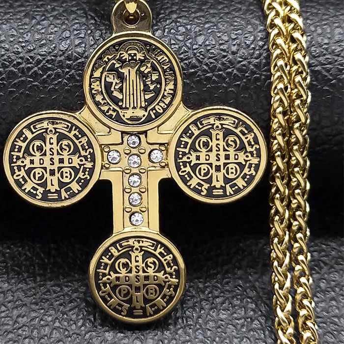 Authentic The Saint Benedict Shield: A Golden Conduit of Divine Protection