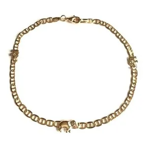 Authentic The Golden Path of the Sacred Elephant Talisman Anklet