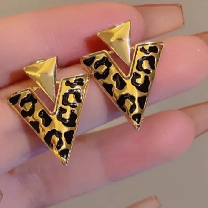 Authentic Eclipsed Geometry Golden Triangle Dangle Earrings