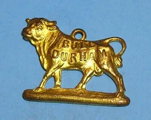 Authentic The Golden Bull of Fortune: Vintage Tobacco Fob Talisman