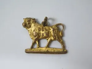 Authentic Awaken Inner Strength with the Majestic Bull Durham Tobacco Pendant