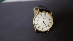 Authentic The Chronos Amulet: 1980s Longines Super Flat Gold-Plated Timekeeper