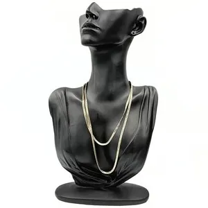 Authentic Embracing the Serpent's Power: Herringbone Link Chain Necklace