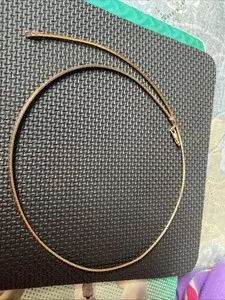 Authentic The Golden River of Eternity Omega Necklace