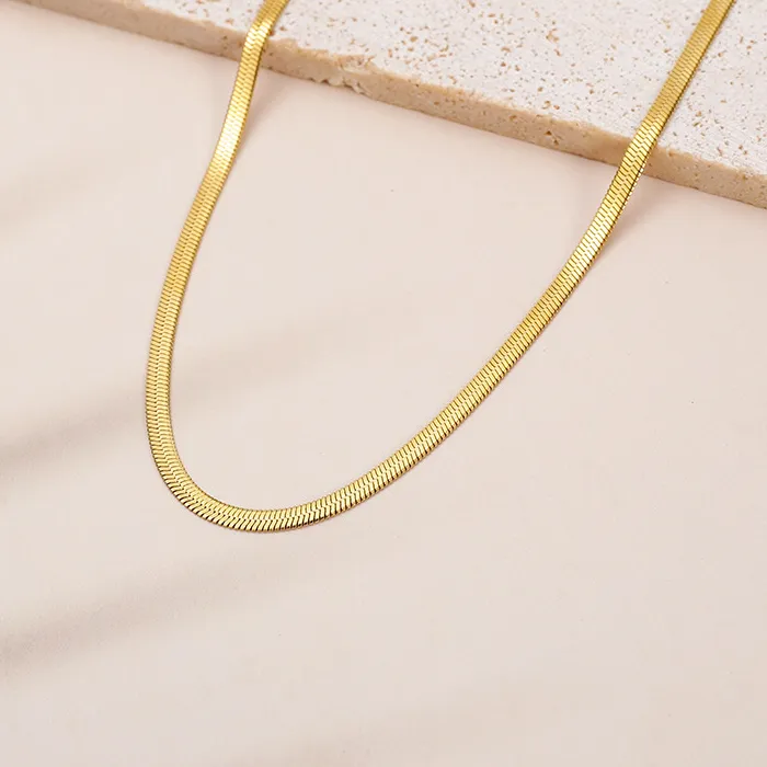 Authentic The Golden Serpent Clavicle Chain of Eternal Radiance