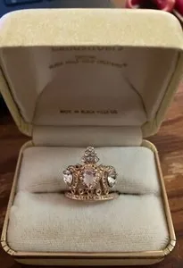 Authentic The Sovereign Heart Crown Ring