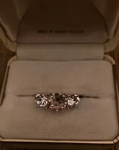 Authentic The Ethereal Glimmer: A Radiant Band of Rose and Crystal Light