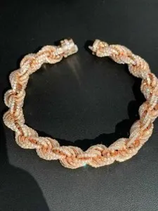 Authentic The Ethereal Radiance Rose Gold Rope Talisman