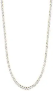 Authentic Celestial Radiance Graduated Diamond Collar