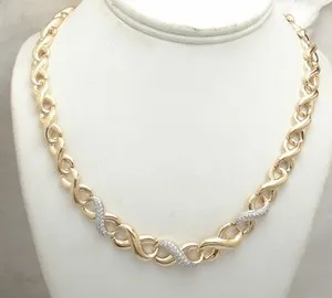 Authentic The Infinite Loop: Radiant Gold-Plated Harmony Chain