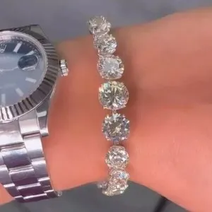 Authentic Radiant Luminescence Graduated Tennis Bracelet