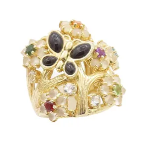 Authentic The Gilded Blossom Ring of Timeless Grace