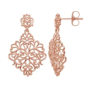 Authentic Ethereal Filigree Rose Gold Whispers