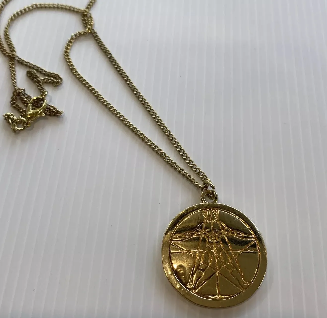 Authentic The Celestial Shield Pendant - Hexagram of Protection