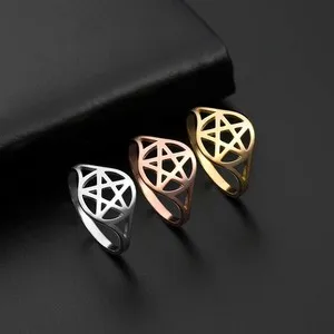 Authentic Celestial Aegis Pentagram Ring