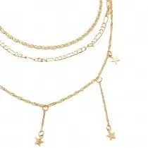 Authentic Celestial Convergence: The Triple Pentagram Gold-Plated Talisman