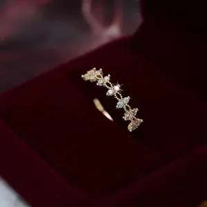 Authentic The Whispering Canopy Marquise Leaf Talisman in Rose Gold