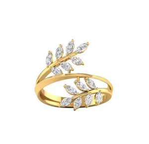 Authentic The Verdant Crown Moissanite Branch Ring