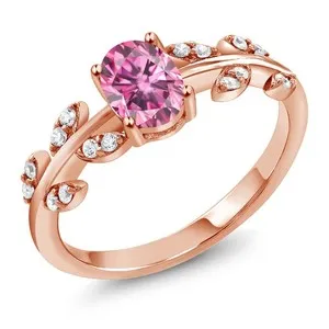 Authentic The Verdant Promise: Rose Gold Twisted Olive Branch Talisman