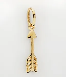 Authentic Pandora SHINE 18k Gold-Plated Arrow of Cupid Dangle Charm #767812 Retired 💘