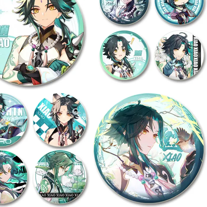Authentic Xiao's Celestial Vanguard Pin