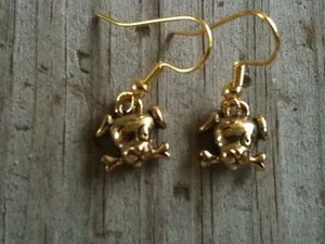 Authentic Bone of Devotion: Canine Guardianship Earrings