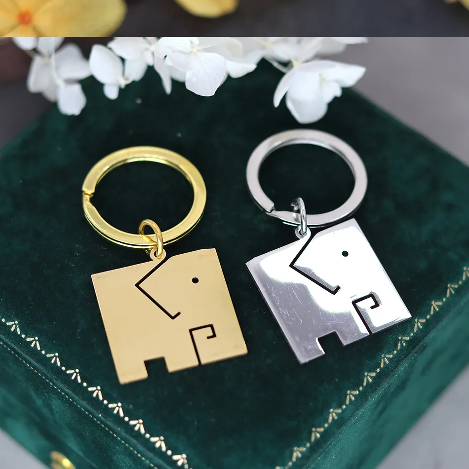 Authentic Elephant's Wisdom: Geometric Charm of Protection and Good Fortune
