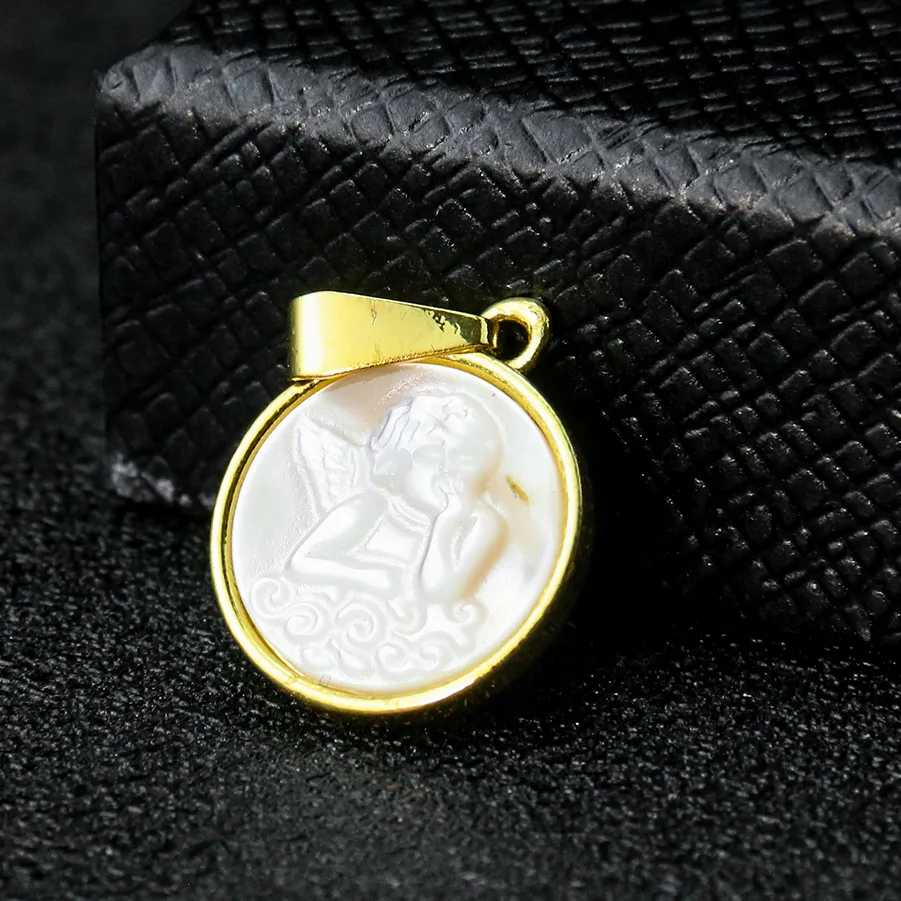 Authentic Wings of Angelic Protection: The Enchanted Shell Wing Pendant