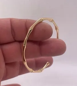 Authentic The Golden Bamboo Stalk of Resilience Bangle