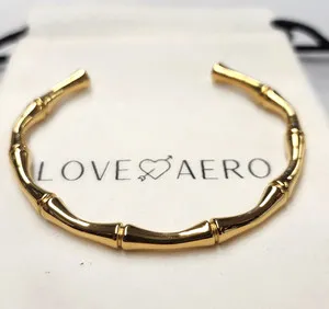 Authentic The Golden Bamboo Essence Bangle